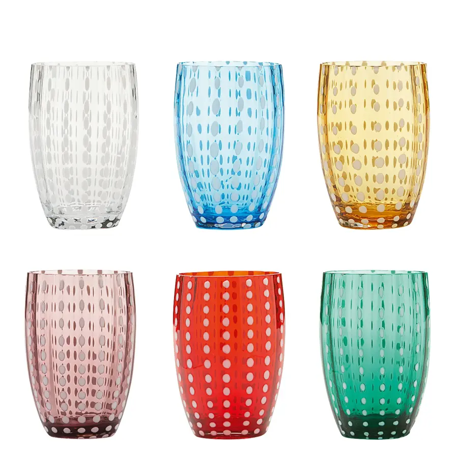 Perle Tumbler Assorted Set of 6 - Image 1