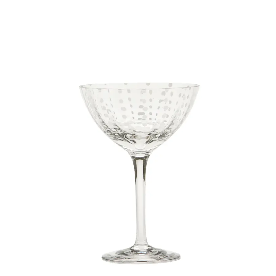 Perle Blue Cocktail Goblet Set - Image 1