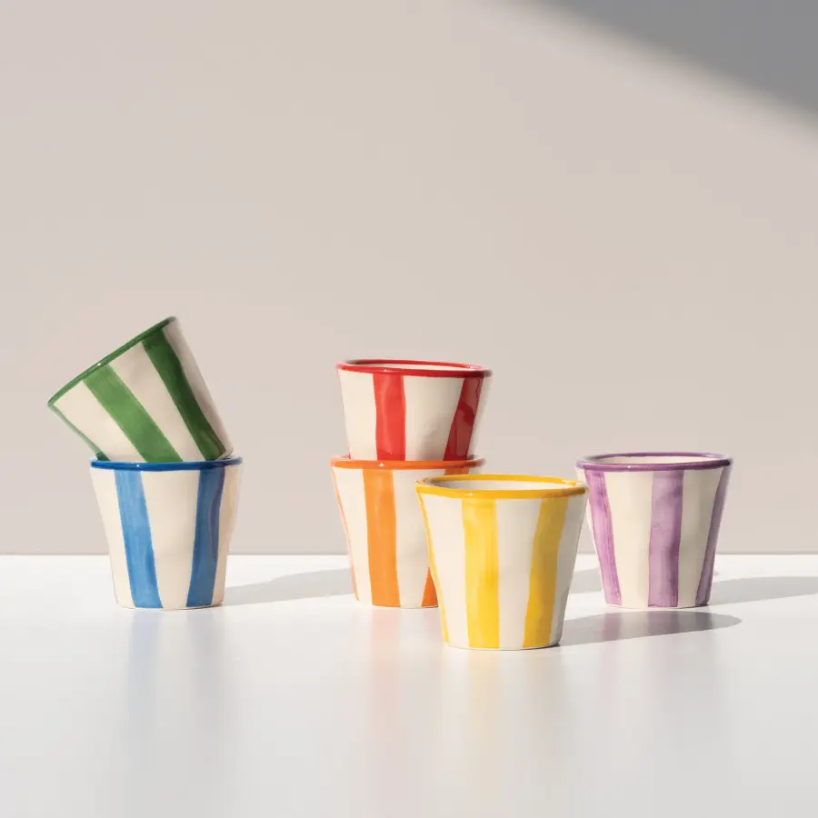 Lido Righe Espresso Shot Cups - Set of 6 - Image 2