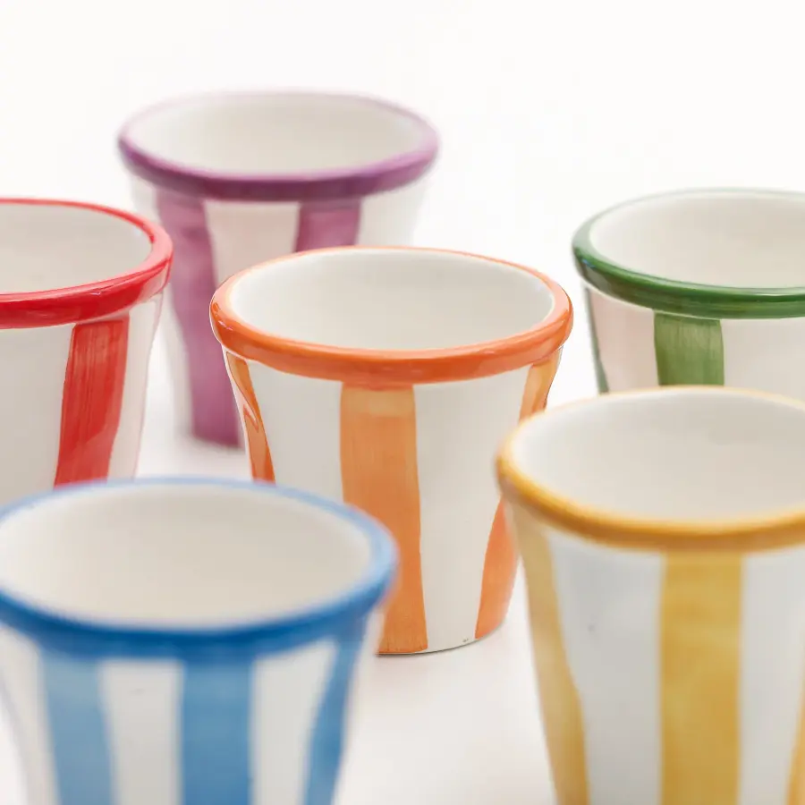 Lido Righe Espresso Shot Cups - Set of 6 - Image 3