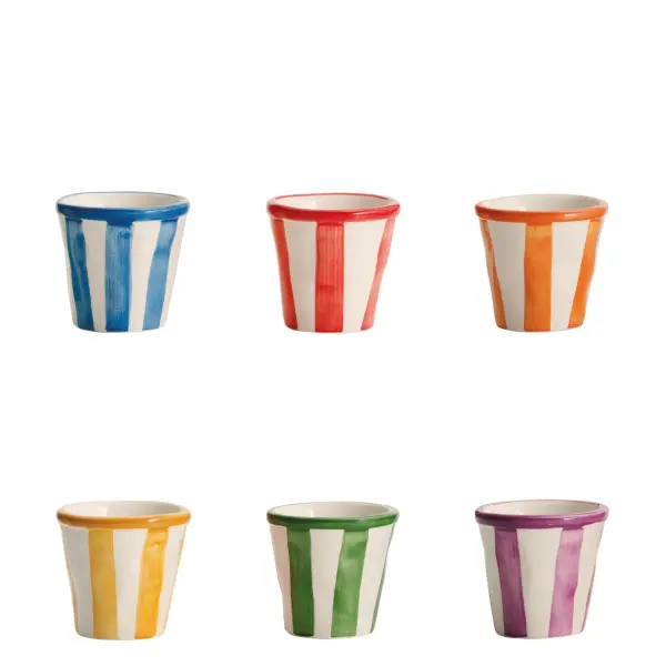 Lido Righe Espresso Shot Cups - Set of 6 - Image 4