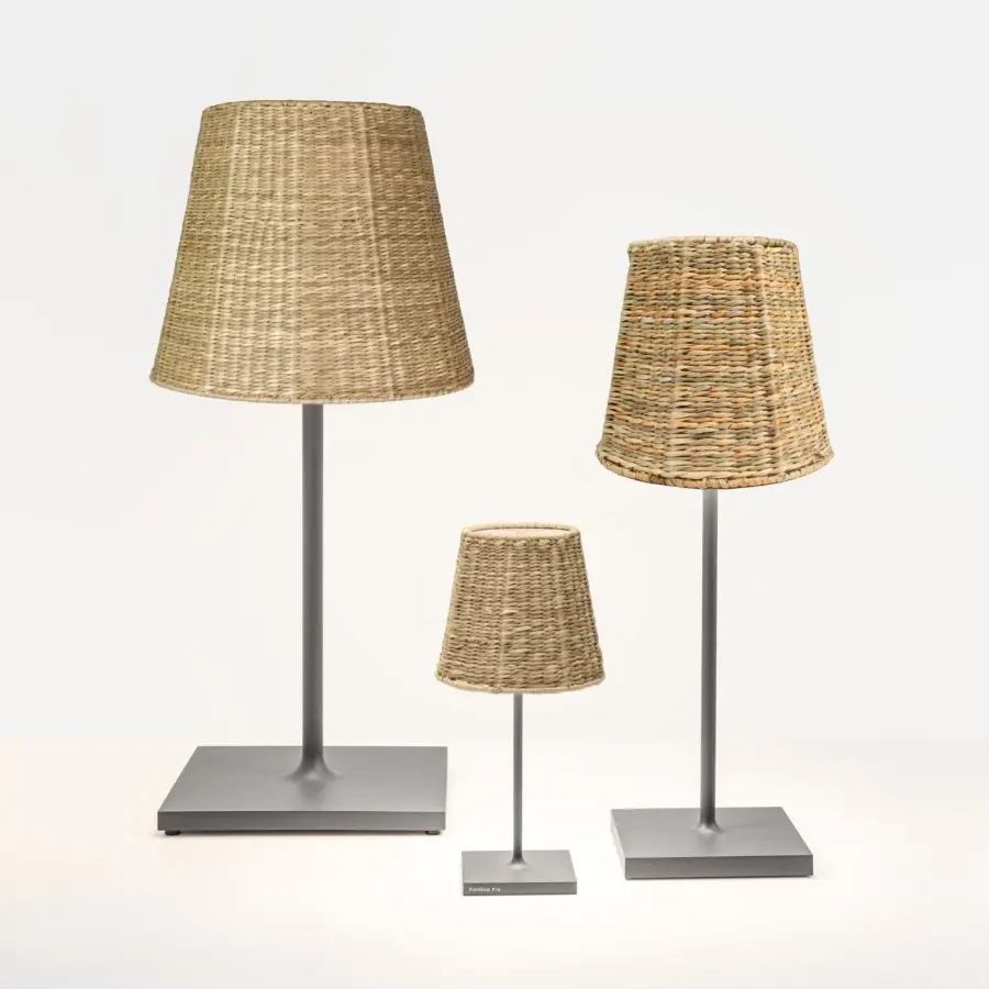 Empire Seagrass Woven Lampshade - Image 1