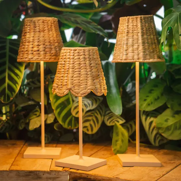 Empire Seagrass Woven Lampshade - Image 3
