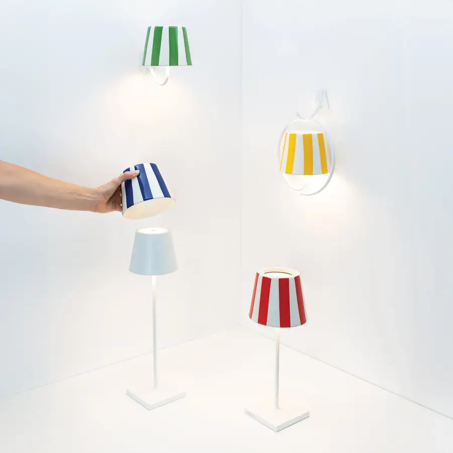 Poldina Lido Shade in Sand Stripes - Image 2