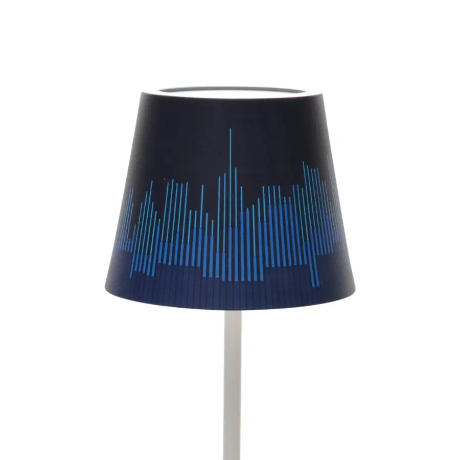 Skyline Shades by Kickie Chudikova - Steel Blue - Image 1