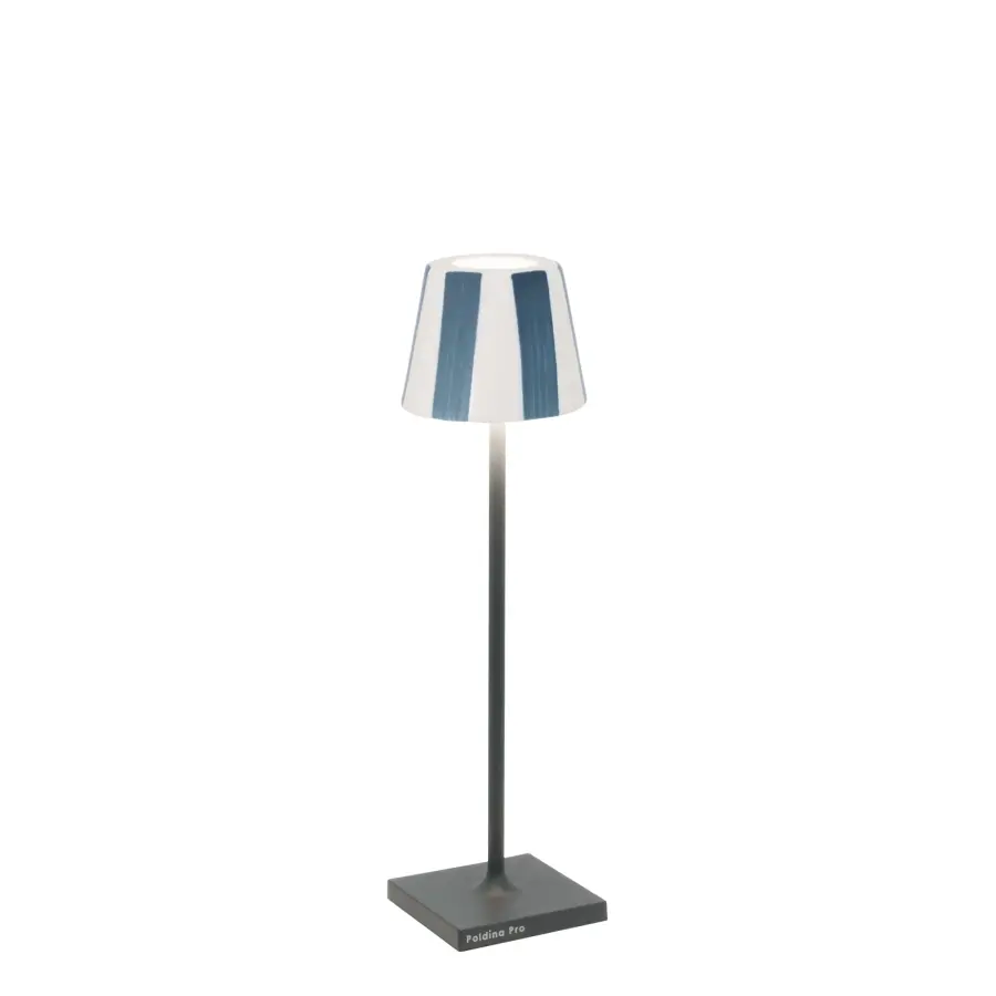 Poldina Micro Lido Shade - Light Blue Stripes - Image 43