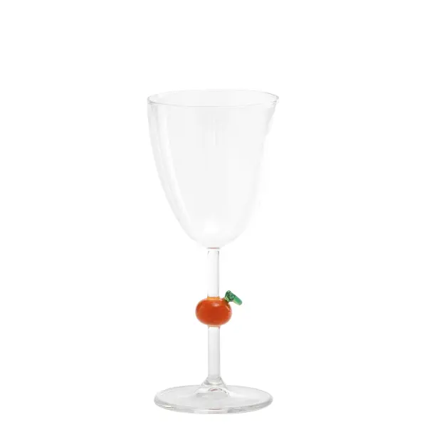 Teca Frutta Goblet with Orange Accent - Image 5