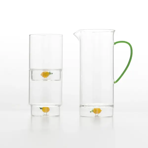 Teca Frutta Carafe with Orange & Lemon Design - Image 3