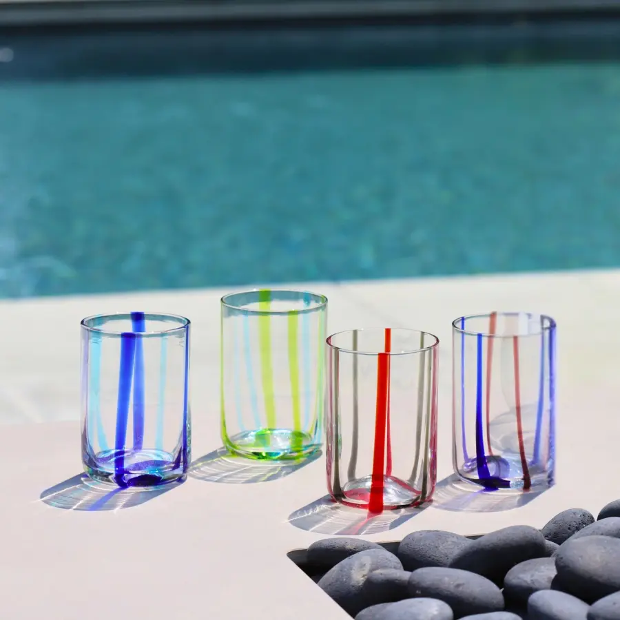 Tirache Aquamarine Tumbler Set - Image 9