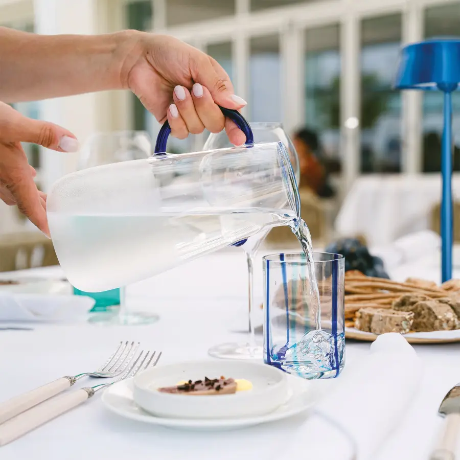 Uniche Carafe in Cobalt Blue - Image 7