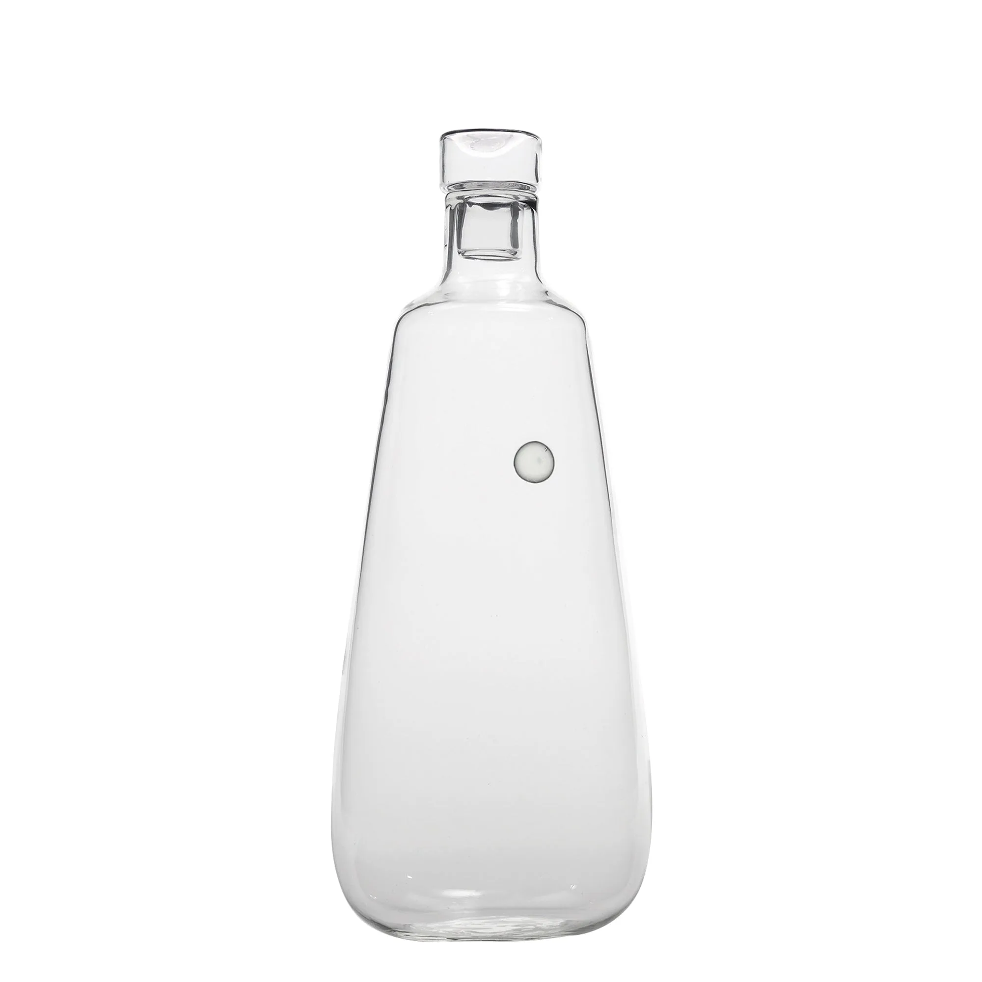 Uniche Cobalt Blue Glass Bottle