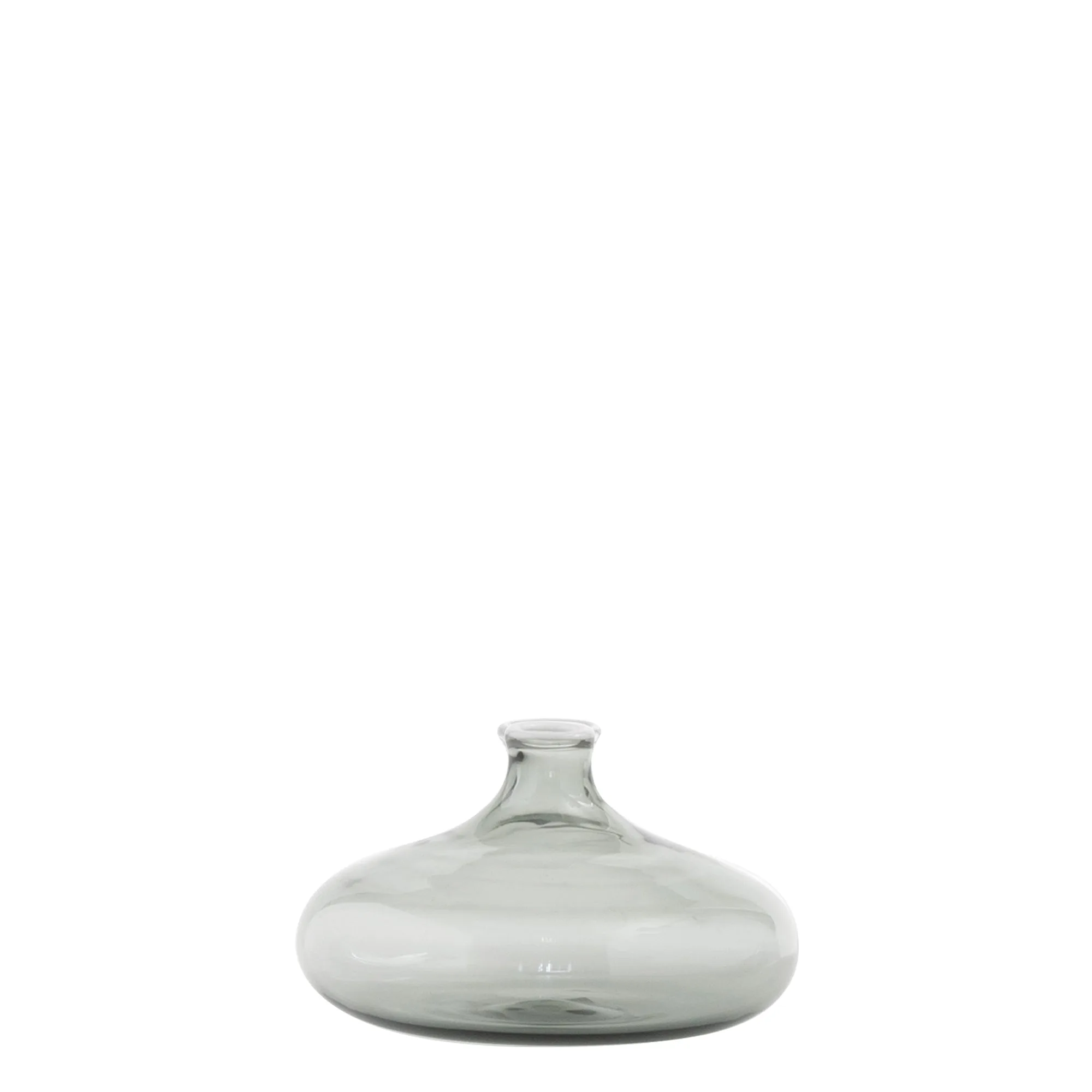 Un Fiore Glass Vase 19cl - Gray