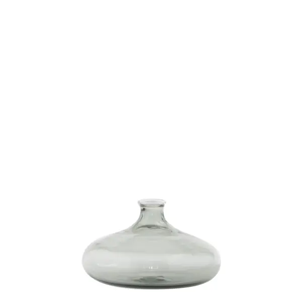 Un Fiore Glass Vase 19cl - Gray - Image 1