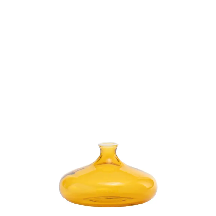 Un Fiore Glass Vase 19cl - Gray - Image 7