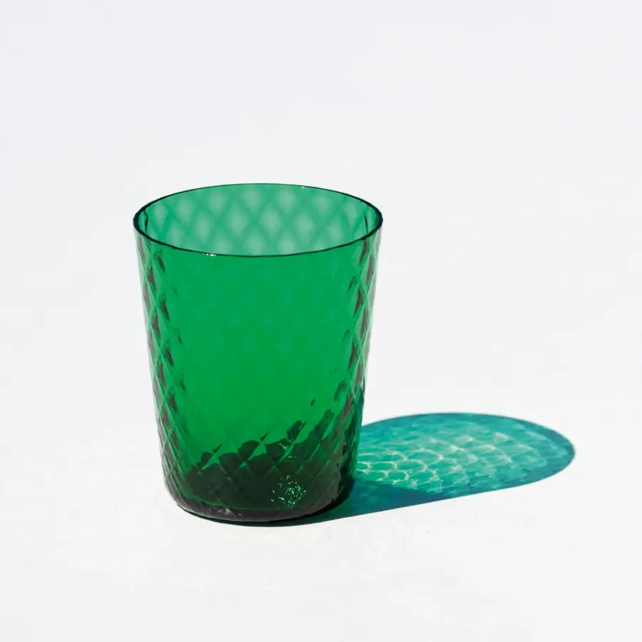Veneziano Green Glass Tumbler Set - Image 7