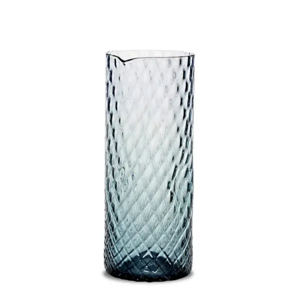 Veneziano Gray Glass Carafe - Image 1