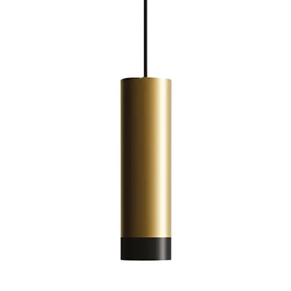 Pendant in anodized aluminum available in two finishes: gold and silver, with a PMMA lens. The LED light source is available in two color temperatures: 2700 or 3000 K. The lamp is also designed for modular use, and customizable to suit the Sfera & Sfer’Otto collection by replacing the anti-glare black anodized nut at the end of the lamp with Sfera/Sfer’Otto borosilicate diffusers. Suitable for indoor use only.