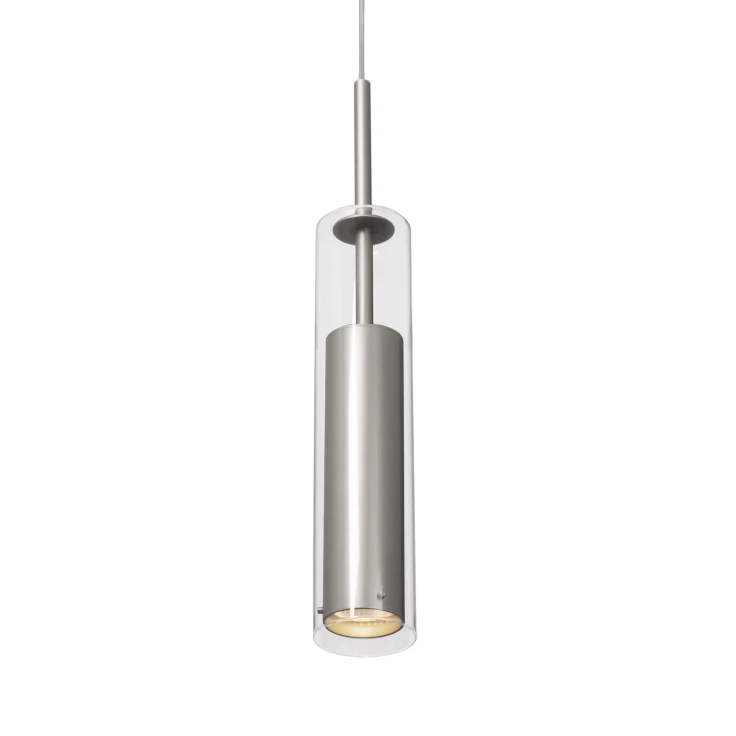 Jarvis One Light Pendant in Brushed Gold