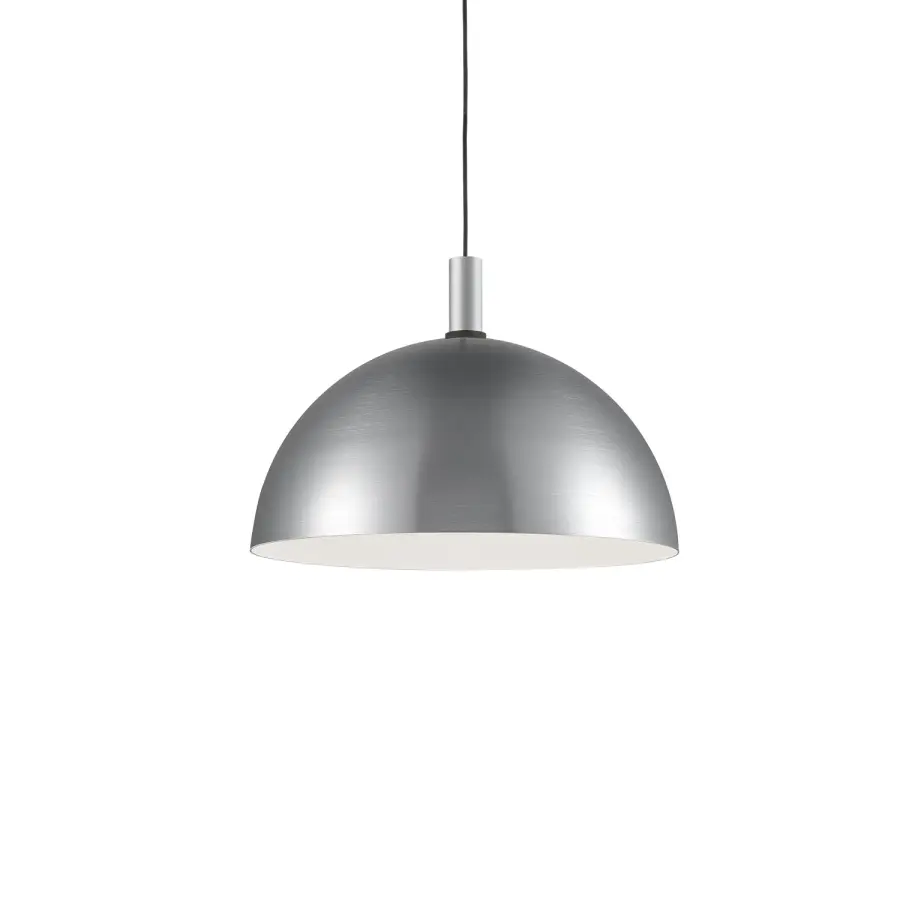 Archibald One Light Pendant in Black with Gold Detail