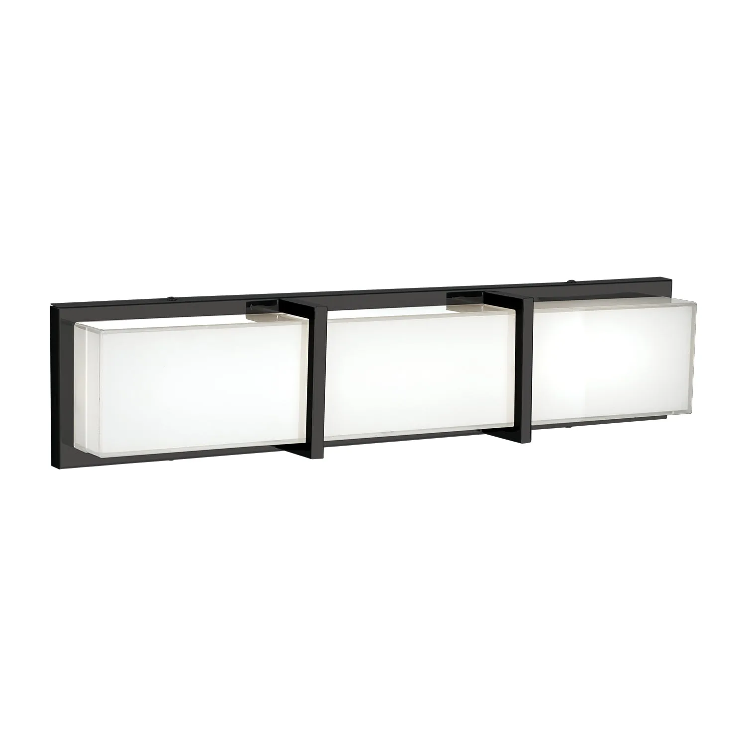 Watford LED Bathroom Fixture in Black