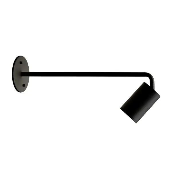 The Barclay 3-inch light offers versatile mounting options with 90-degree adjustability. Its minimalist cylindrical design and powder-coat finish make it ideal for accent lighting, artwork illumination, or task lighting in compact spaces.