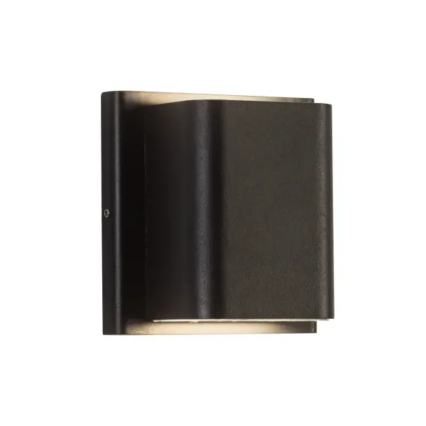 The Tolan wall light combines modern elegance with practical versatility, featuring integrated LED with three selectable color temperatures (3000K-5000K) and universal voltage compatibility for seamless indoor or outdoor installation. - alternate view