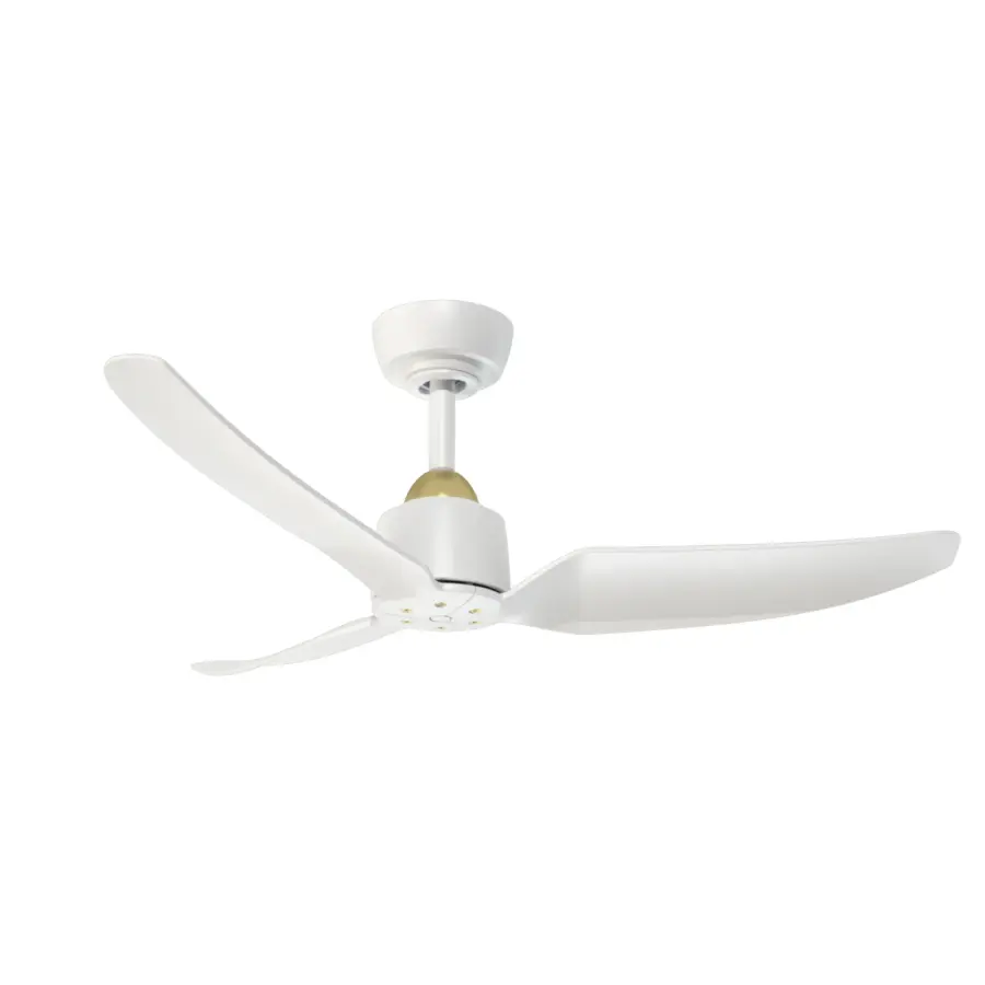 Hugo 42" Ceiling Fan in Brushed Gold/Matte Black