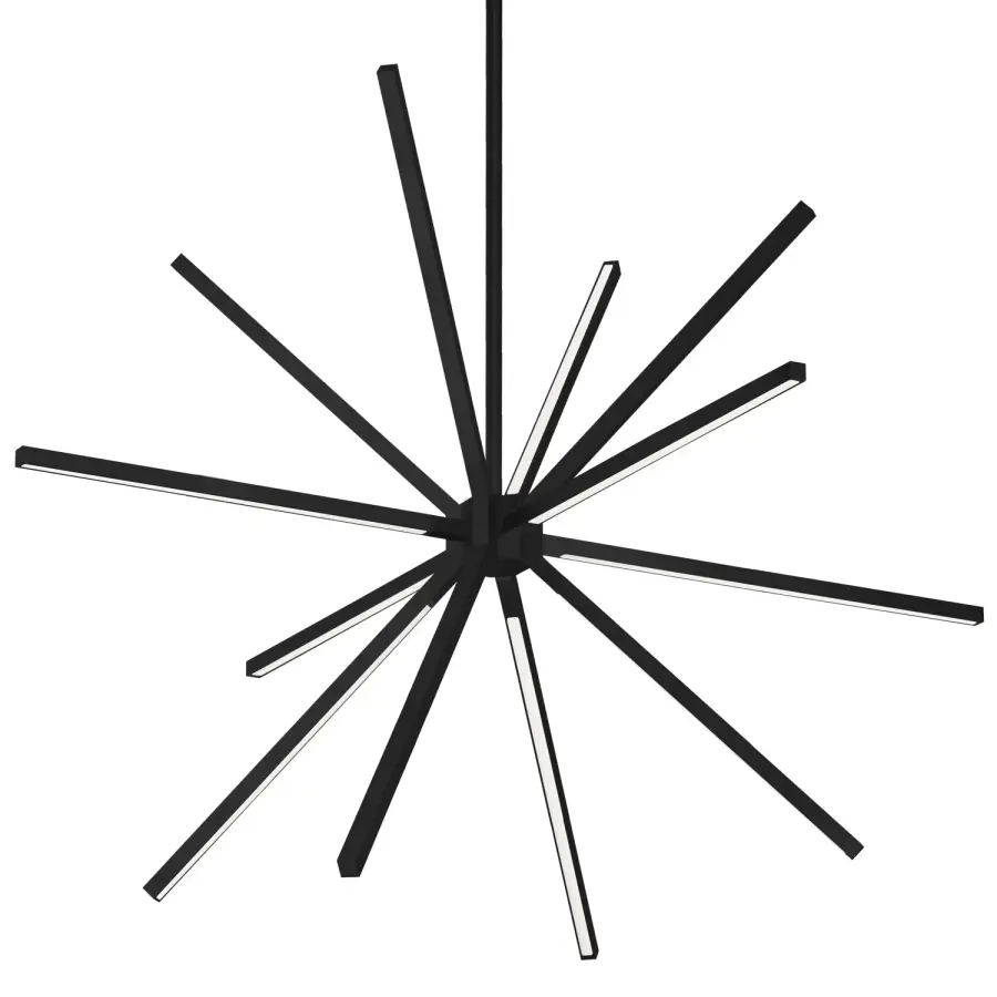 Sirius Minor LED Chandelier in Black
