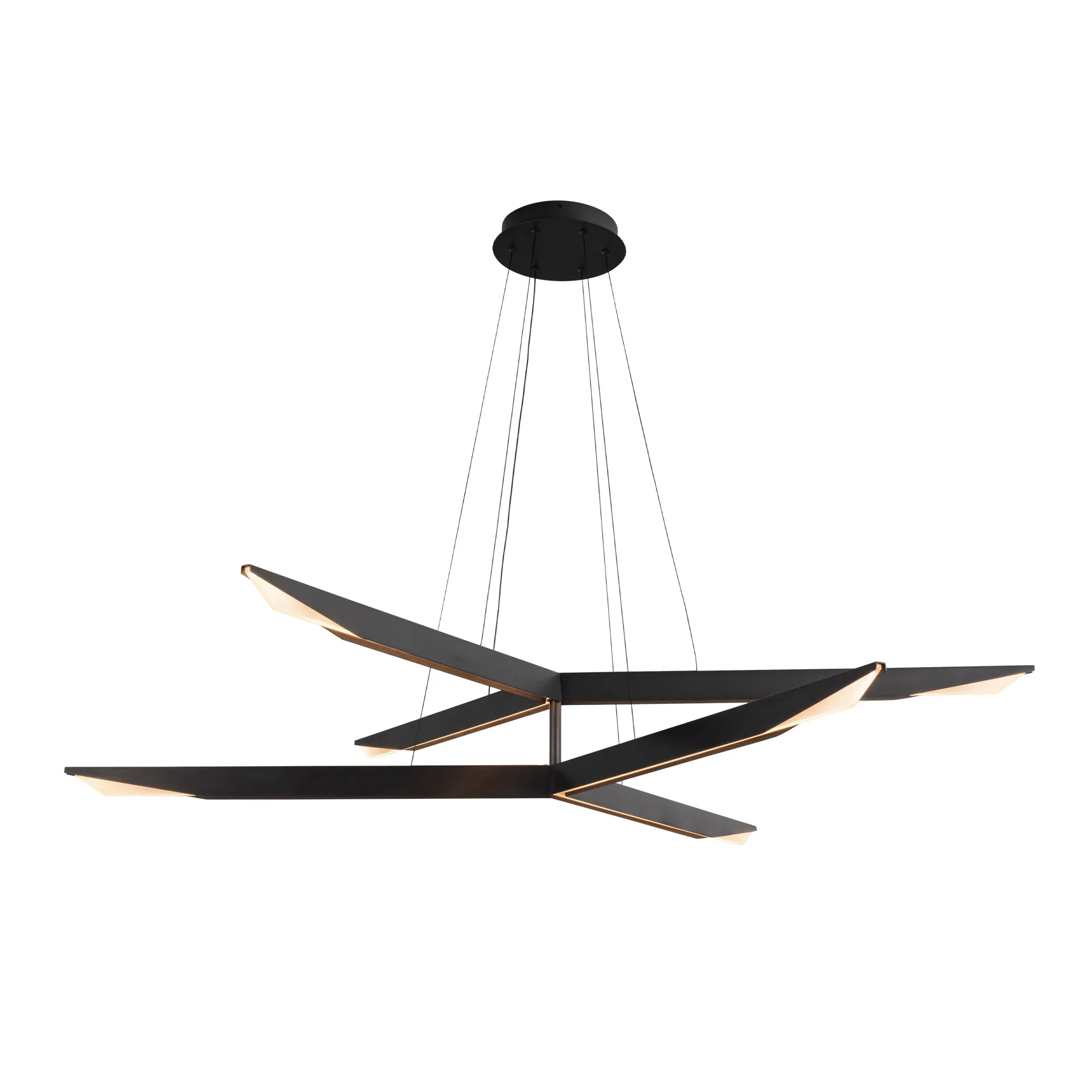 Tachi LED Chandelier in Urban Bronze