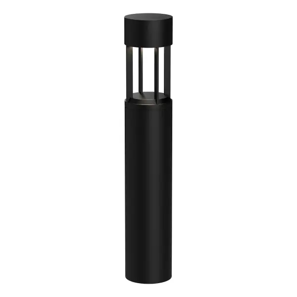 The Novato 36-inch bollard combines architectural design with high-performance LED technology. Its die-cast aluminum construction and powder-coated finish deliver durability, while the radiant downlight effectively illuminates walkways and paths.
