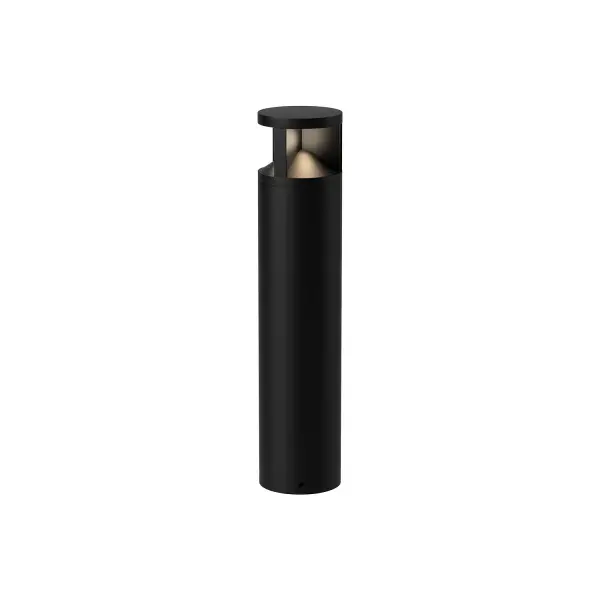 The Glen 29" bollard combines contemporary design with high-power LED technology. Its die-cast aluminum construction and split pyramid top create distinctive omni-directional illumination for walkways and paths.