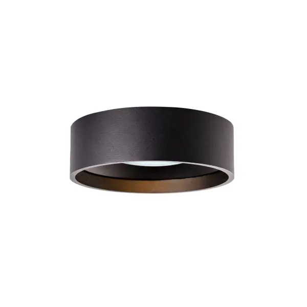 The Trenton 5" exterior ceiling light combines durable cast aluminum construction with integrated LED technology. Its compact cylindrical design and textured black powder-coat finish make it ideal for both residential and commercial applications.