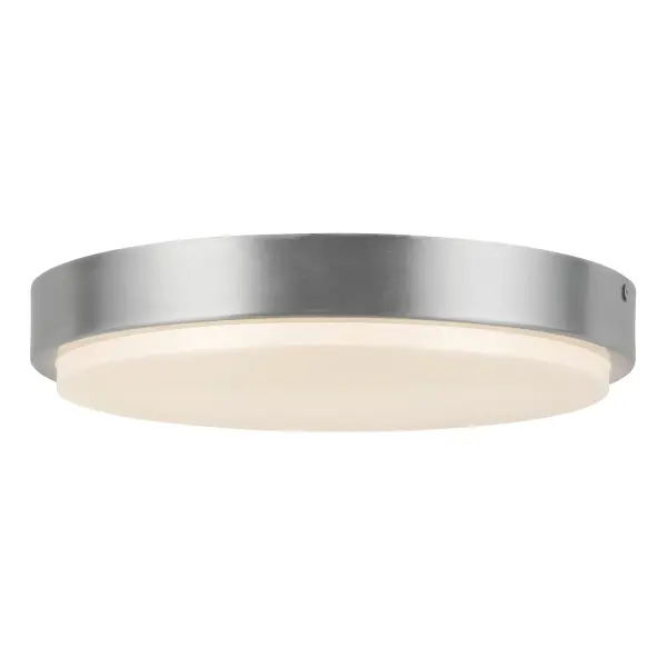 The modern LED Bailey outdoor flush mount delivers a clean circular silhouette and durable matte black finish that complements any exterior or interior space. Designed with upgraded 5CCT technology, Bailey lets you choose your perfect color temperature from warm 2700K to crisp 5000K. Fully integrated LED means no bulbs required, long-lasting performance, and energy-efficient illumination for porches, patios, entryways, hallways, and more. Collection: Bailey Finish: Black Glass: Frosted PC Diffuser Width: 11.00" Height: 1.88" Weight: 3.40 lb Maximum Wattage: 25.00 W Bulb Type: Module Bulb Base: AC Light Source: LED Light Output: 2125.00 lm Delivered Lumens: 1205.00 lm Color Temperature: 2700 K CRI: 90 Rated Average Life: 50,000 Voltage: 120.00 V Material: Aluminum + PC Country of Origin: China Safety Listing: ETL Safety Rating: Wet Title 24 LED Spec Sheet Instructions