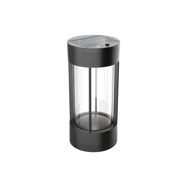 The Suara portable lamp combines modern design with eco-friendly functionality. Featuring solar charging capability and rechargeable battery, this 10-inch lamp offers warm LED lighting wherever you need it.
