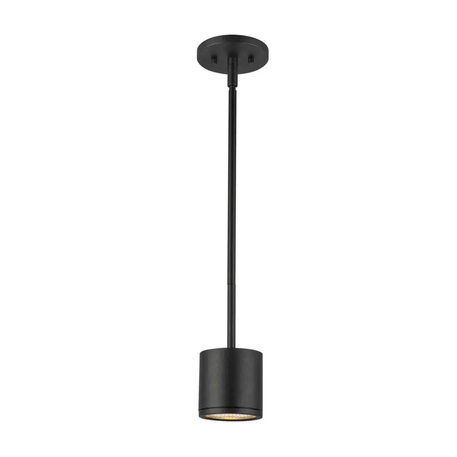 Nordic LED Outdoor Pendant in Black