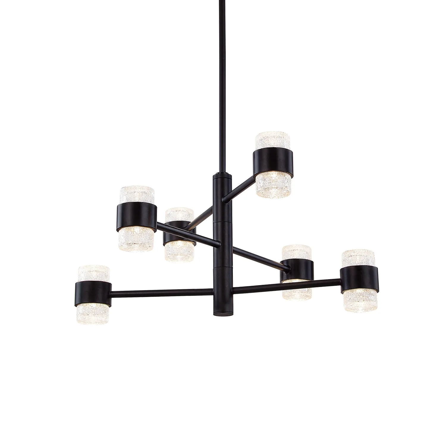 Copenhagen LED Outdoor Pendant in Black