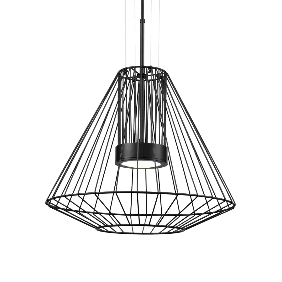 Arctic LED Outdoor Pendant in Black