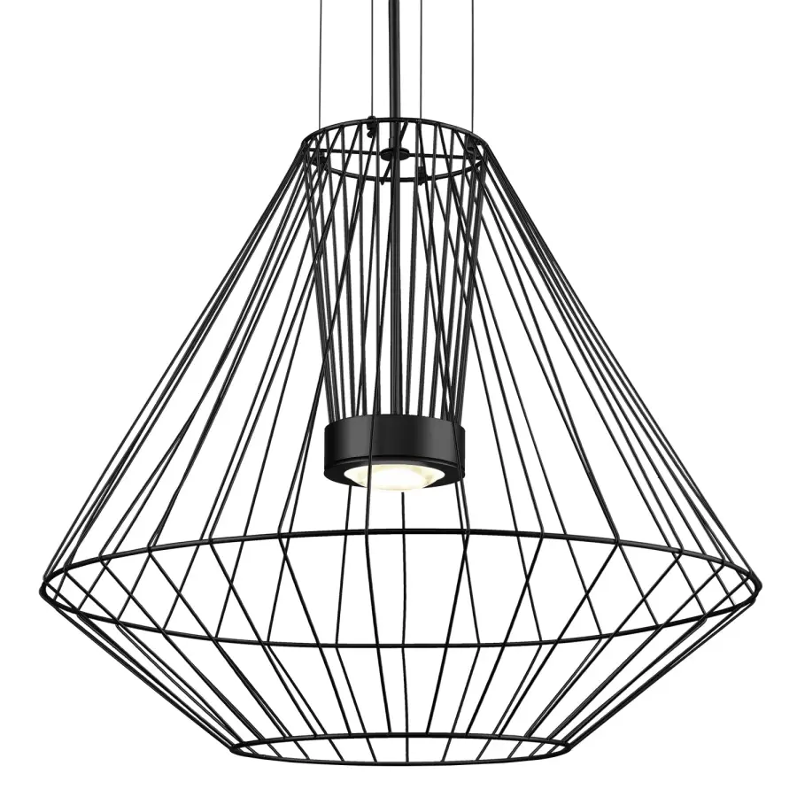 Arctic LED Outdoor Pendant in Black