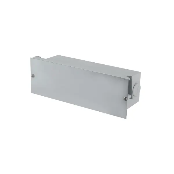 Die-cast wet location back box designed for the ER72410 fixture. Provides secure mounting and weather protection for indoor and outdoor applications with easy installation.