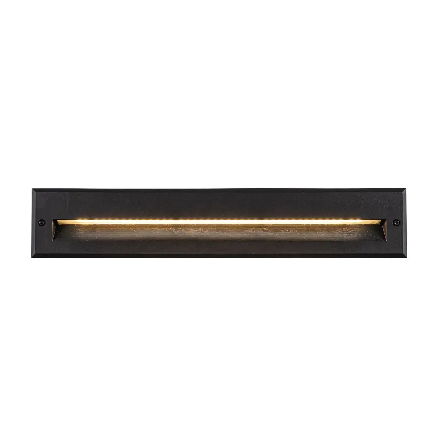 Newport LED Outdoor Wall Mount in Black