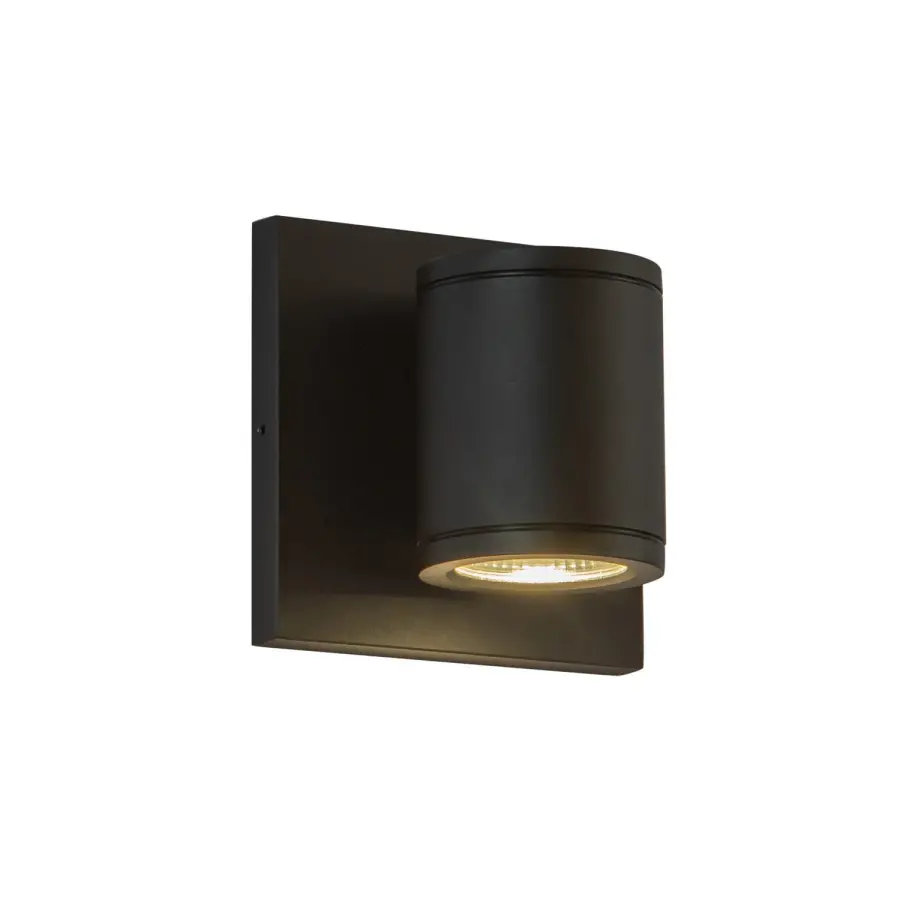 Nordic LED Outdoor Wall Sconce in Black