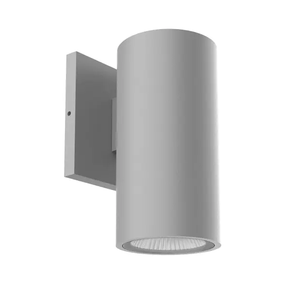 The Nordic 7-inch wall sconce combines contemporary cylinder design with high-powered LED technology in a durable die-cast aluminum housing. ETL wet location certified for versatile indoor/outdoor use with warm 3000K lighting.