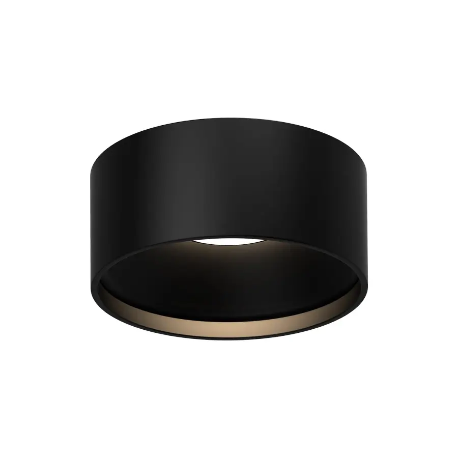 Lucci LED Flush Mount in Black