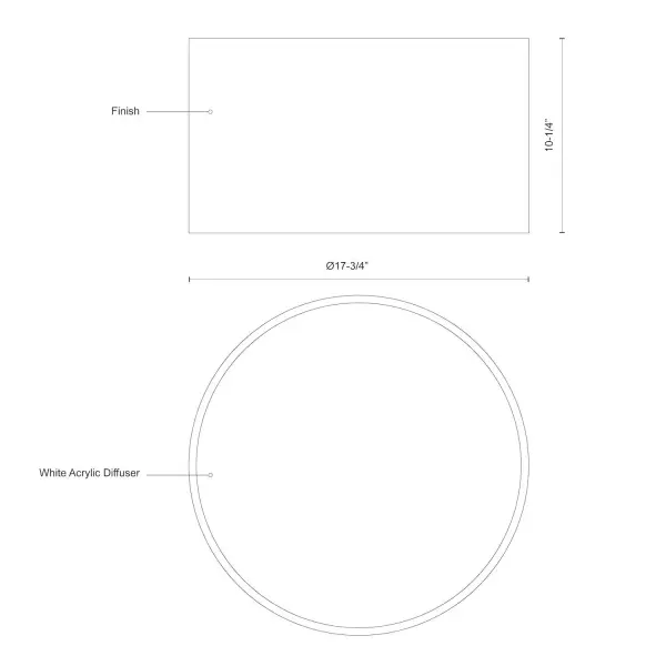 Mousinni 18" Flush Mount - Image 9