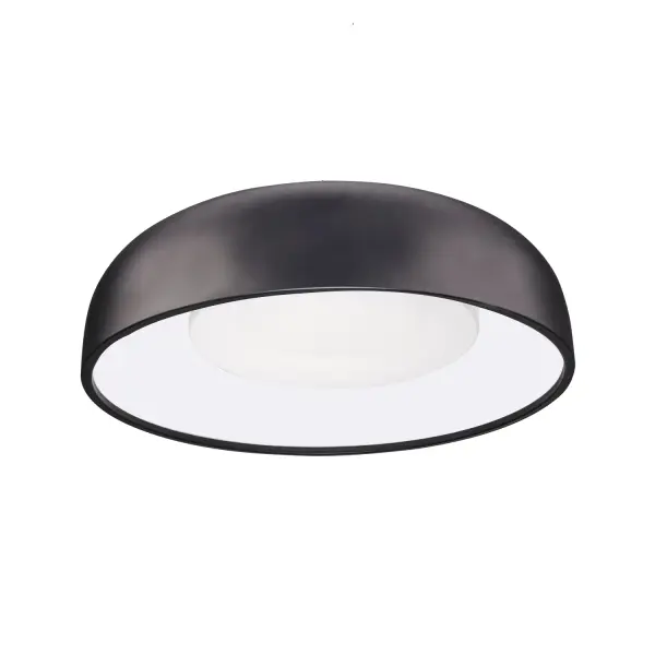 The Beacon family is bold, contemporary, and timeless. Made with a steel shade and a powder-coated finish, this classic form can complement any space. Even illumination is produced with LED technology. Available as a flush mount or pendant in two sizes. Collection: Beacon Finish: Black Glass: Matte Opal Glass Width: 20.00" Height: 4.88" Length: 20.00" Maximum Wattage: 24.00 W Bulb Type: Module Bulb Base: AC Light Source: LED Light Output: 1600.00 lm Delivered Lumens: 1277.00 lm Color Temperature: 2700 K CRI: 90 Rated Average Life: 50,000 Voltage: 120.00 V Material: Steel + Glass Country of Origin: China Safety Listing: ETL Safety Rating: Dry Energy Star Title 24 LED Spec Sheet Instructions