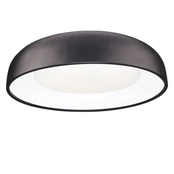 The Beacon family is bold, contemporary, and timeless. Made with a steel shade and a powder-coated finish, this classic form can complement any space. Even illumination is produced with LED technology. Available as a flush mount or pendant in two sizes. Collection: Beacon Sub-Brand: KUZCO Finish: Black Glass: Matte Opal Glass Width: 24.00" Height: 5.88" Length: 24.00" Weight: 13.70 lb Maximum Wattage: 60.00 W Bulb Type: Module Bulb Base: AC Light Source: LED Light Output: 4800.00 lm Delivered Lumens: 2840.00 lm Color Temperature: 3000 K CRI: 90 Rated Average Life: 50,000 Voltage: 120.00 V Material: Steel + Glass Country of Origin: China Safety Listing: ETL Safety Rating: Dry LED Manufacturer Warranty: 5 Years Spec Sheet Instructions