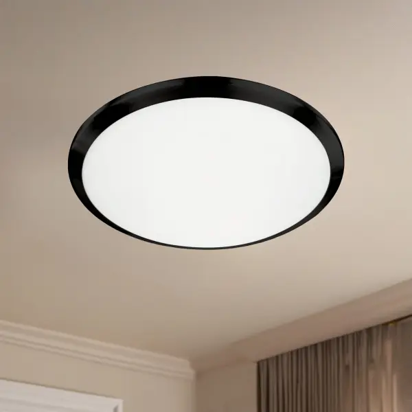 Malta 12-Inch LED Flush Mount in Chrome - Image 6