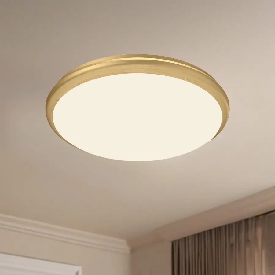 Malta 12-Inch LED Flush Mount in Chrome - Image 8