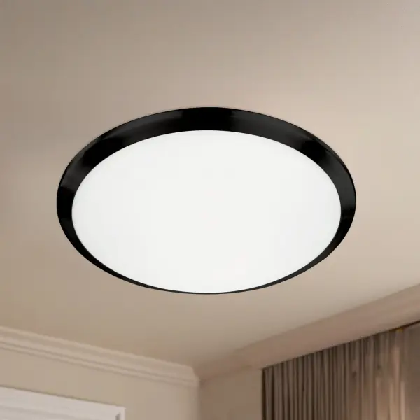 Malta 15" LED Flush Mount in Brushed Nickel - Image 6