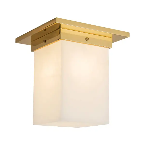 Jason Koharik's Mineral collection brings elemental beauty to compact spaces. The 8-inch flush mount features mineral glass diffusion with urban bronze framing, perfect for hallways, bedrooms, and closets requiring refined style.